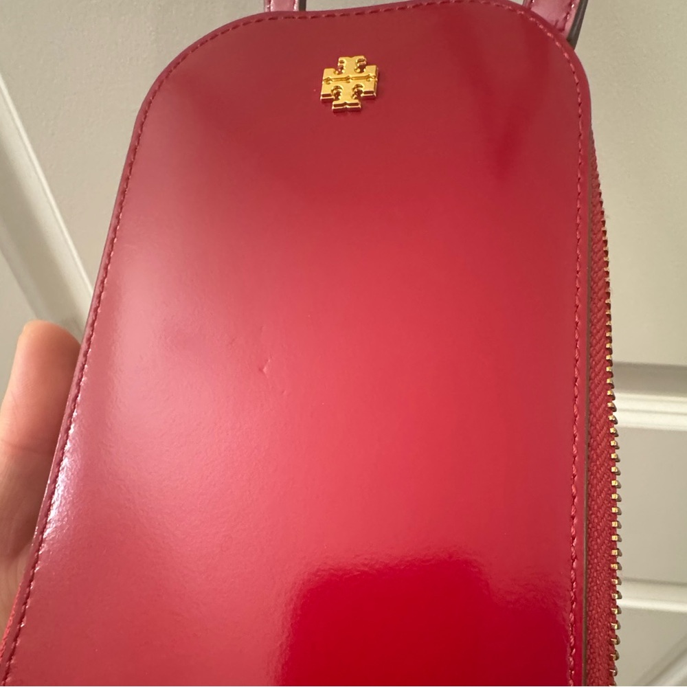 Tory Burch Deep Red Crossbody Phone holder - Picture 13 of 13